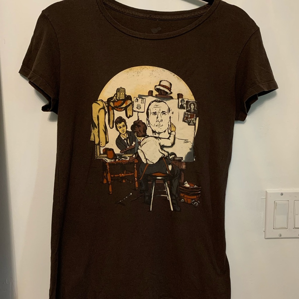 Dr Who Tee - Dr Rockwell - sz L